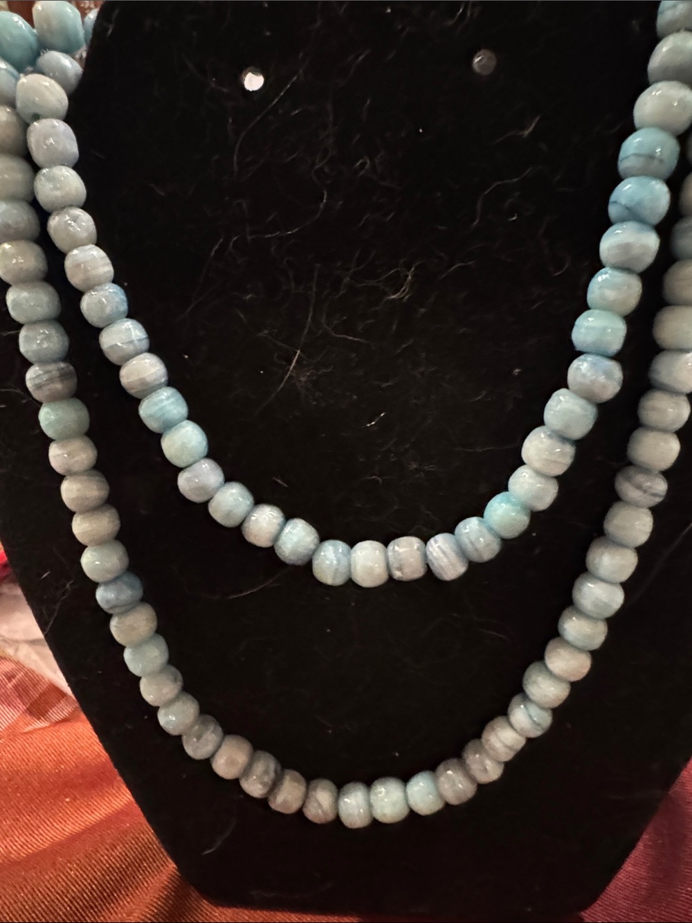 Blue Beaded Women’s Necklace - Unbranded